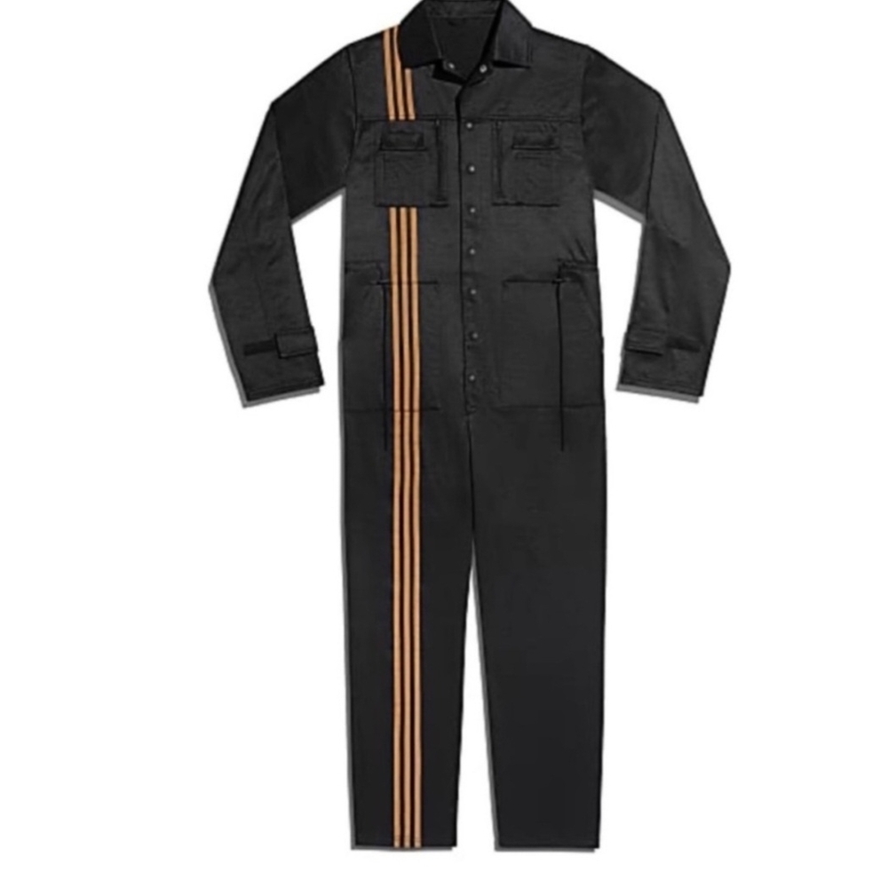 IVY PARK Black Jumpsuit with Gold Accents - Picture 3 of 4